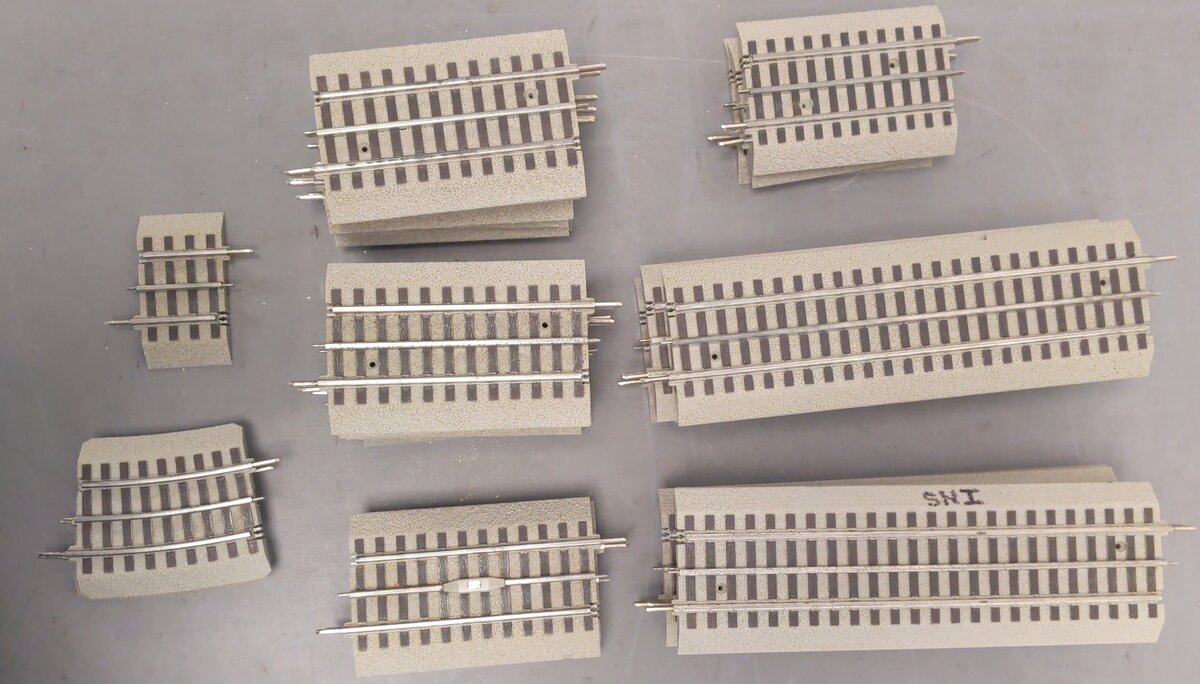 Lionel Fastrack O Assorted Track [30] VG