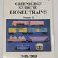 Greenberg's Guide to Lionel Trains: Vol.2 Paperback Book By Bruce C. Greenberg VG