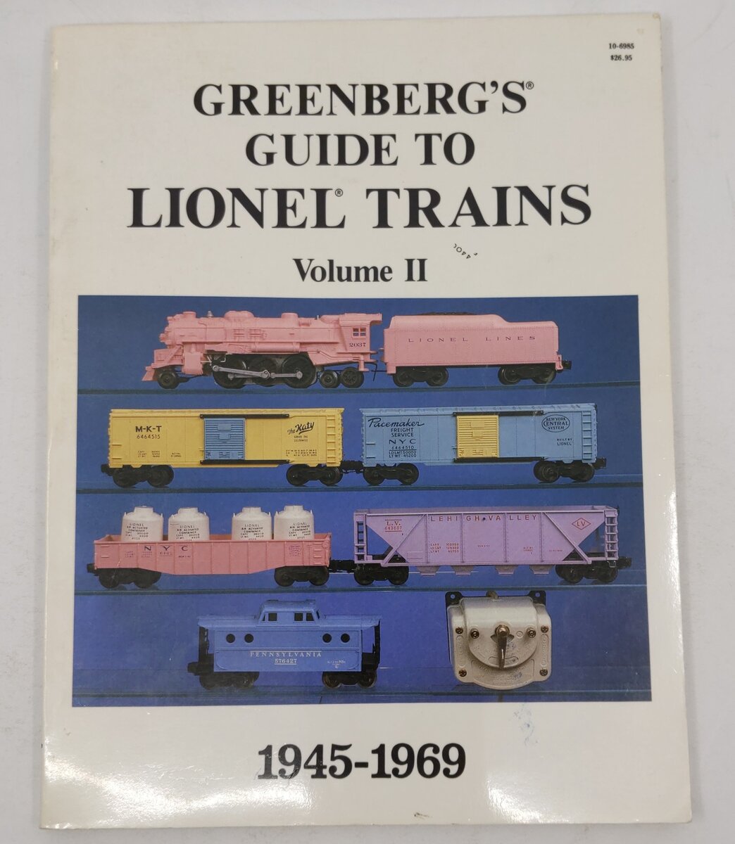 Greenberg's Guide to Lionel Trains: Vol.2 Paperback Book By Bruce C. Greenberg VG