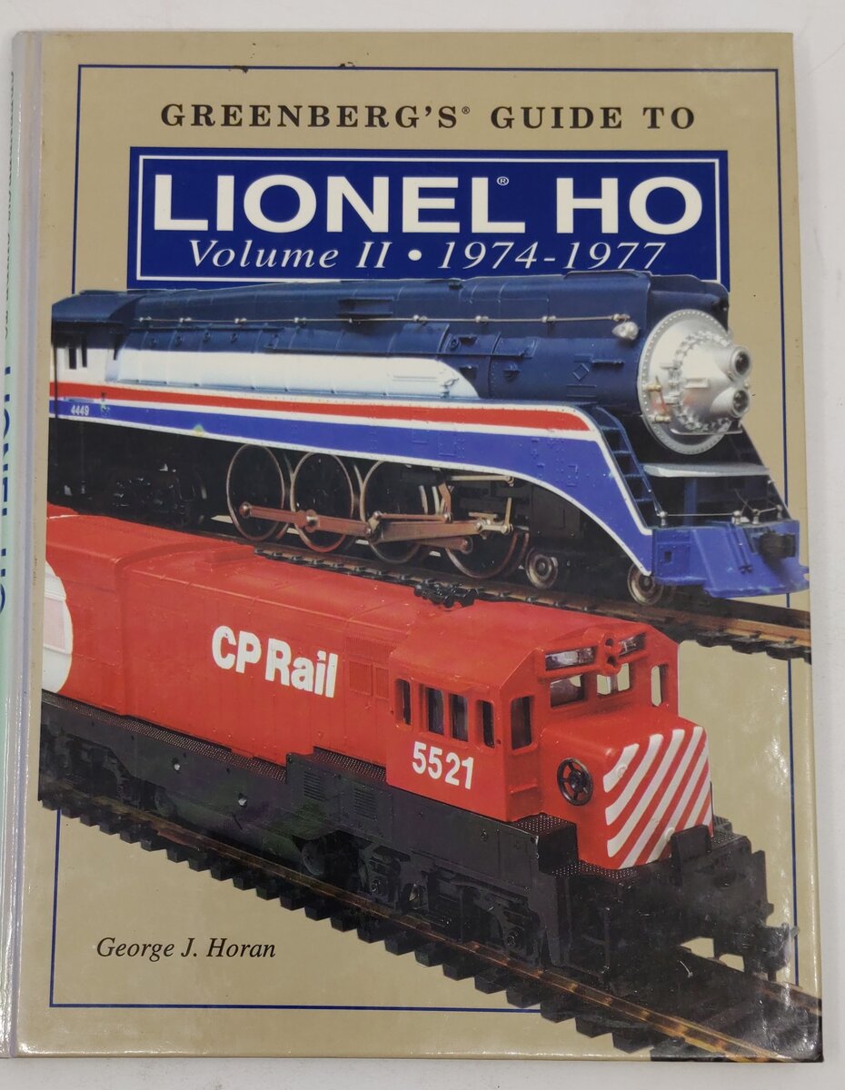 Greenberg's Guide to Lionel Ho Trains, Vol.2 Hardcover Book By George J. Horan EX