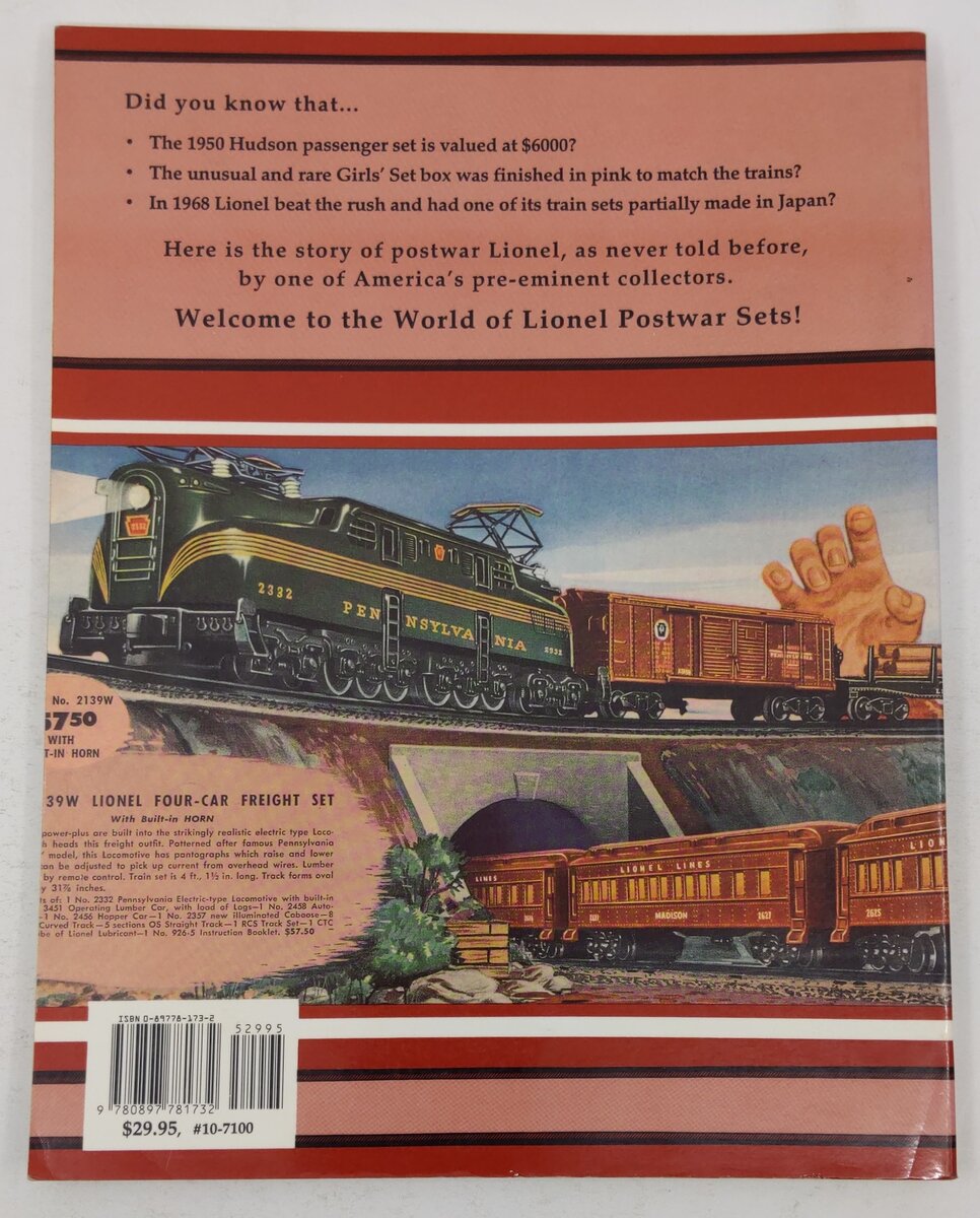 Greenberg's Guide to Lionel Trains, 1945-1969, Vol. 3, Sets Paperback Book VG