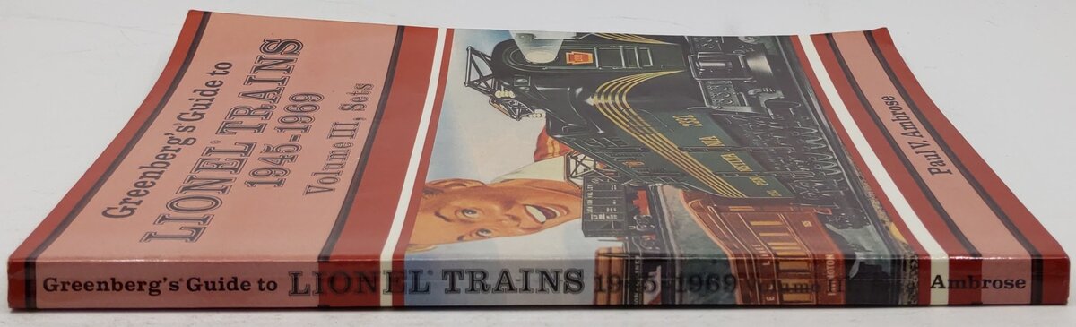 Greenberg's Guide to Lionel Trains, 1945-1969, Vol. 3, Sets Paperback Book VG