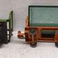 Lionel 163 Vintage O Prewar Freight Station Set: Dump Car & Hand Truck (3) VG