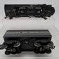 Lionel 221 Vintage O NYC  Dreyfuss Gray 2-6-4 Steam Locomotive & 221W Tender VG