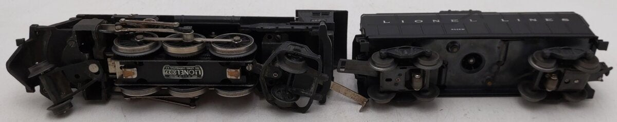 Lionel 1666 Vintage O 2-6-2 Die-Cast Steam Locomotive & Tender VG