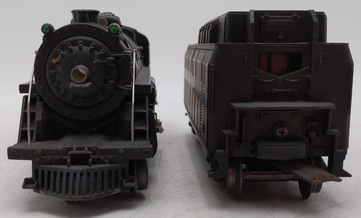 Lionel 1666 Vintage O 2-6-2 Die-Cast Steam Locomotive & Tender VG