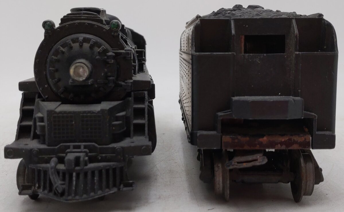Lionel 2026 Vintage O 2-6-4 Die-Cast Steam Locomotive w/ 6466W Tender VG