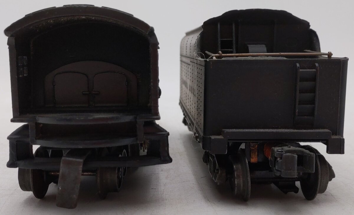 Lionel 2026 Vintage O 2-6-4 Die-Cast Steam Locomotive & 6466WX Tender VG