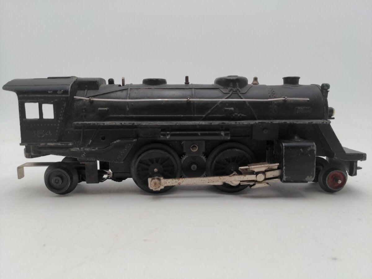 Lionel 1654 Vintage O 2-4-2 Steam Locomotive VG