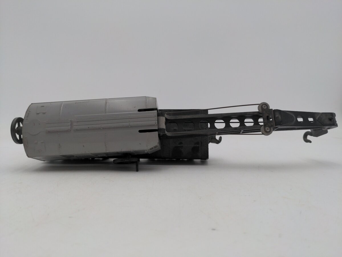 Lionel 2460 Vintage O Lionel Lines Gray Cab Crane Car w /6 Wheel Trucks - RARE VG