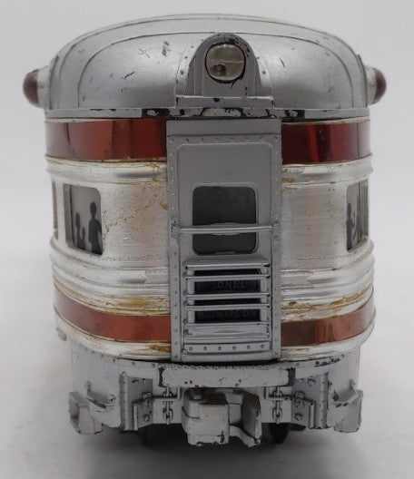 Lionel 2541 Vintage O Pennsylvania Alexander Hamilton Aluminum Observation Car