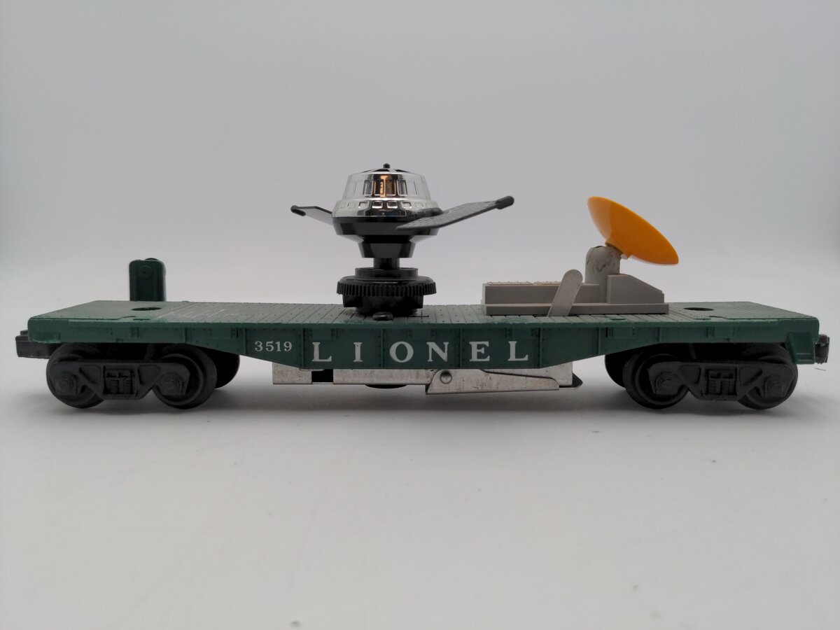 Lionel 3519 Vintage O Satellite Launching Car VG