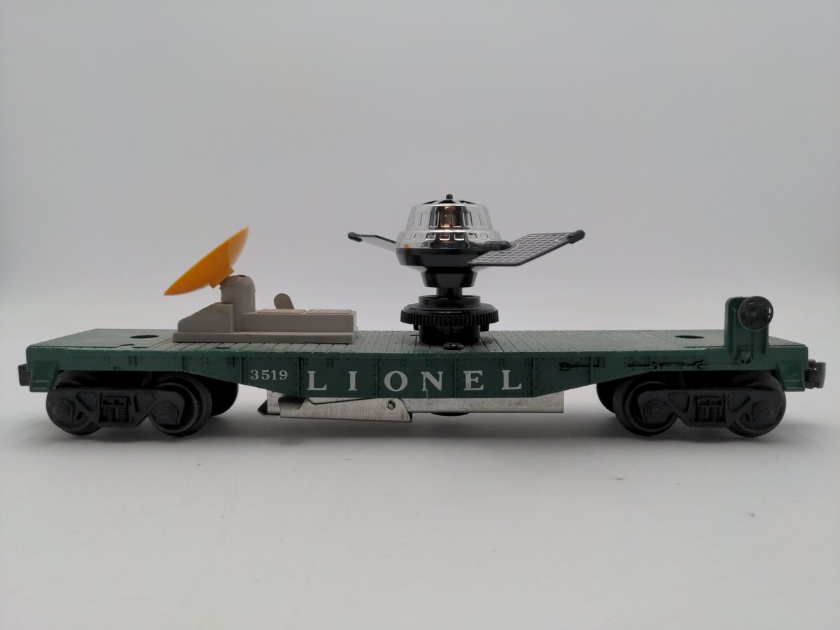Lionel 3519 Vintage O Satellite Launching Car VG