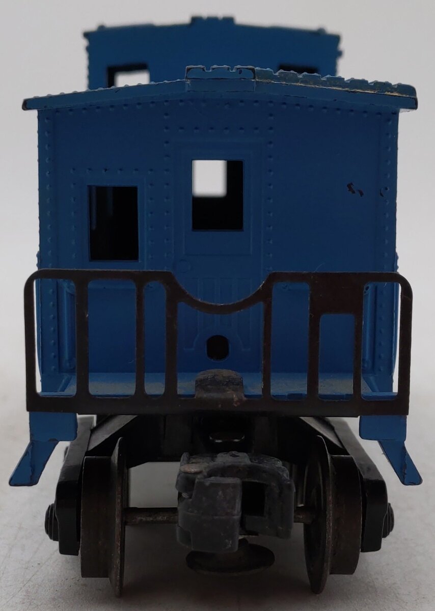 Lionel 6017-100 Vintage O Boston & Maine Caboose - Light Blue VG