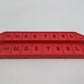 Lionel 6418 Vintage O 4 Truck Die-Cast Machinery Car with Pinkish Red Girders EX
