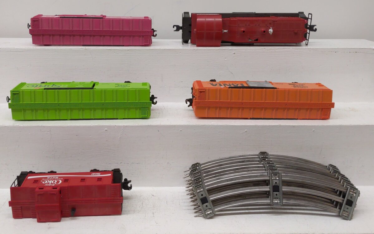 Lionel 6-1463 O Gauge Coca-Cola Diesel Freight Train Set EX/Box