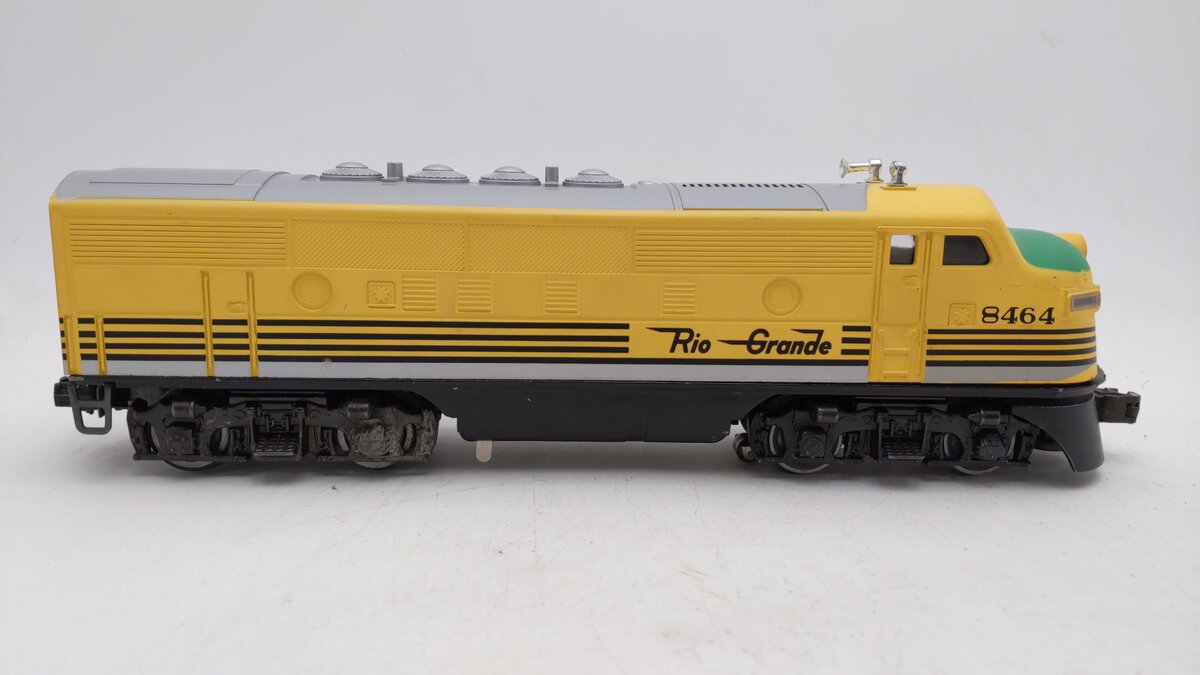 Lionel 6-8464 O Gauge Rio Grande F3 A Powered Diesel Locomotive #8464 VG