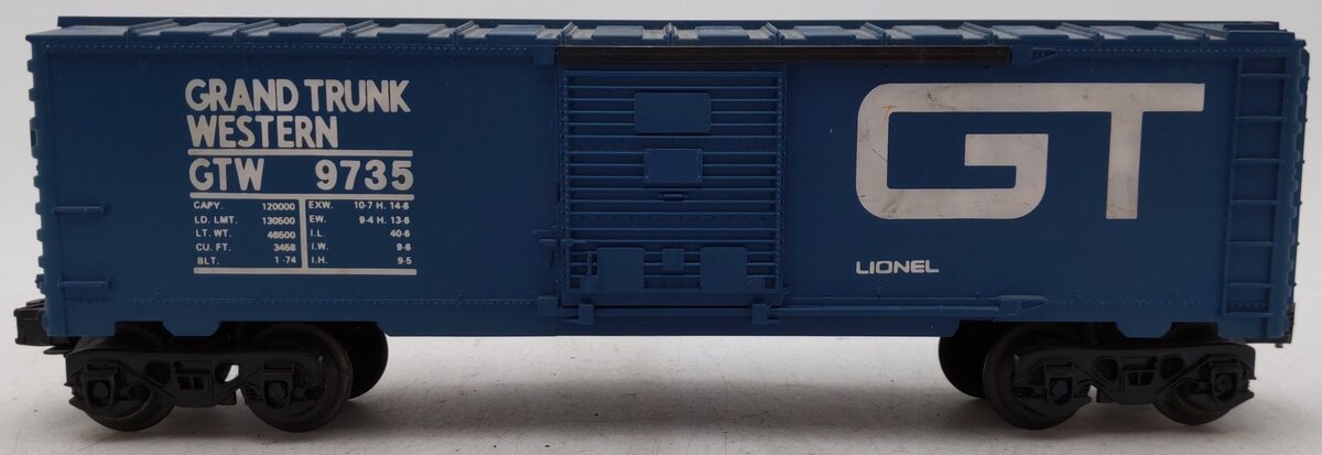 Lionel 6-9735 O Gauge Grand Trunk Boxcar EX