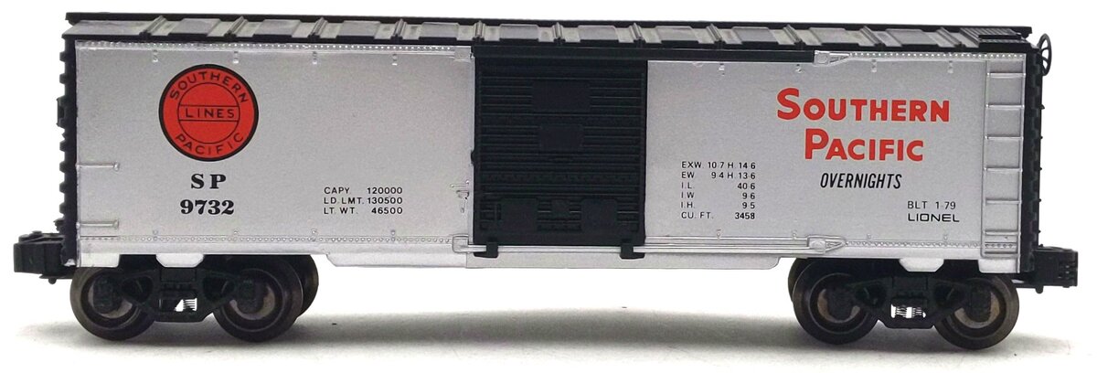 Lionel 6-9732 O Gauge Southern Pacific Boxcar EX