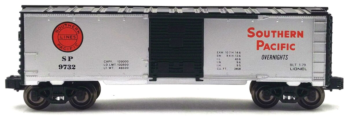 Lionel 6-9732 O Gauge Southern Pacific Boxcar EX