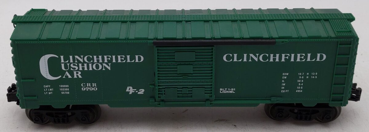 Lionel 6-19243 O Gauge Clinchfield Boxcar #9790 EX