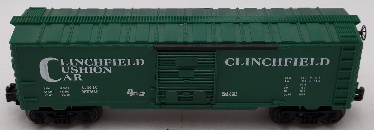 Lionel 6-19243 O Gauge Clinchfield Boxcar #9790 EX