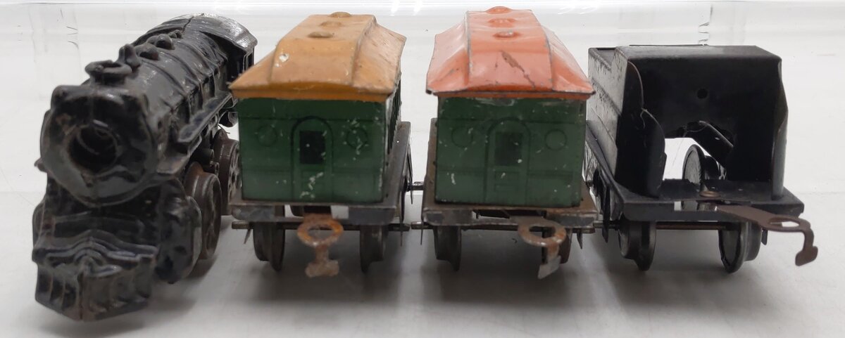 Joy Line Vintage O Wind-Up Steam Passenger Set VG