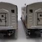 Marx 21 Vintage O Santa Fe F3 AA Diesel Locomotive & Dummy Unit Set