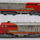 Marx 21 Vintage O Santa Fe F3 AA Diesel Locomotive & Dummy Unit Set