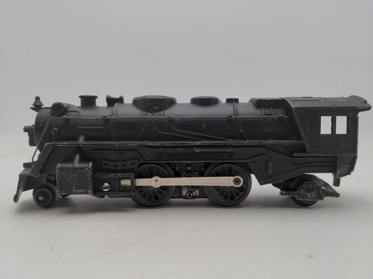 Marx 666 Vintage O 2-4-2 Die-cast Steam Locomotive VG