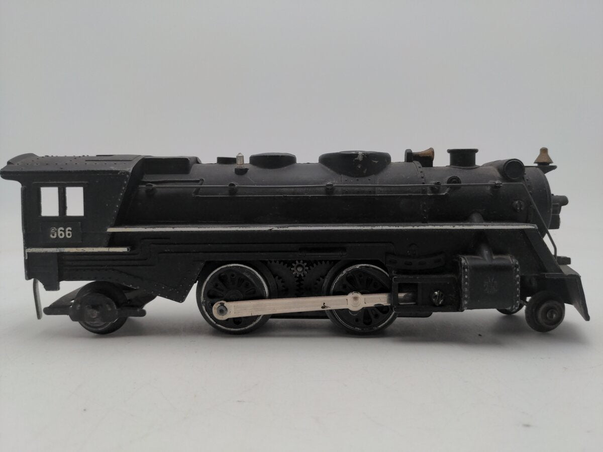 Marx 666 Vintage O 2-4-2 Die-cast Steam Locomotive VG