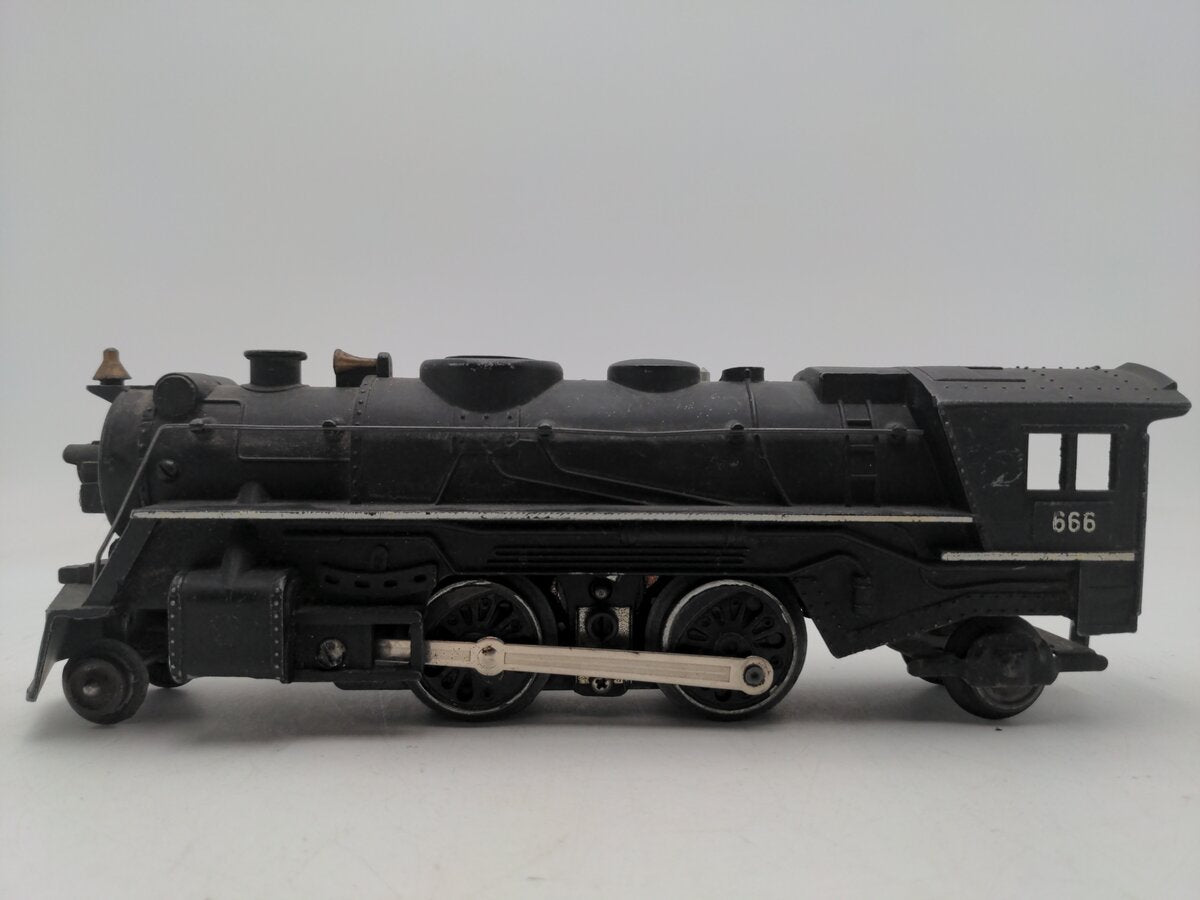 Marx 666 Vintage O 2-4-2 Die-cast Steam Locomotive VG