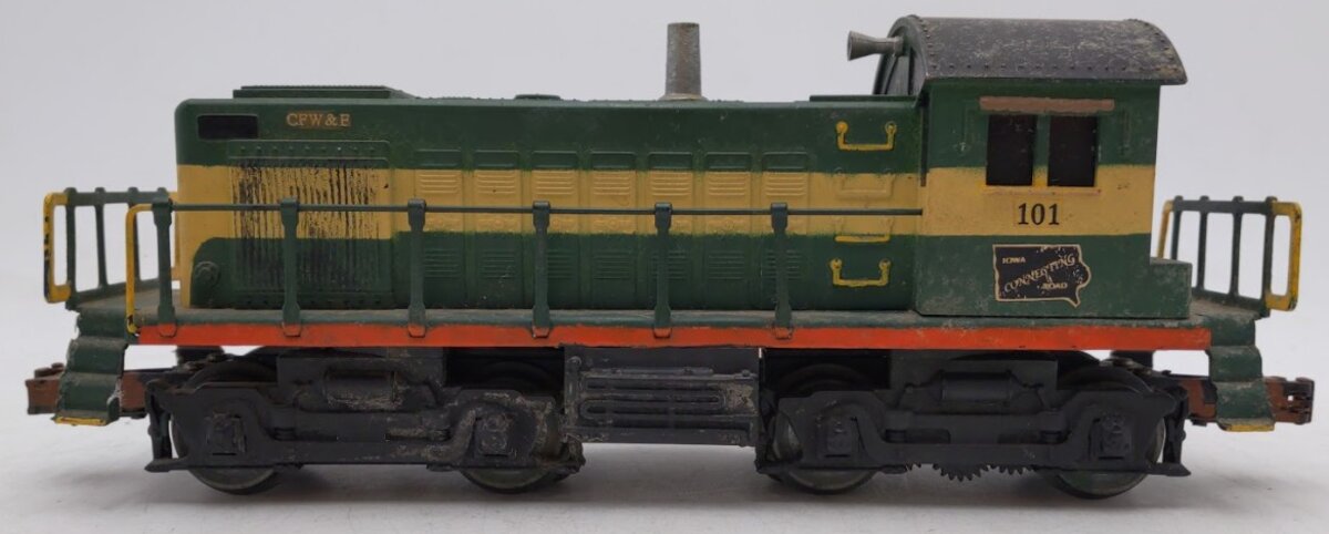 K-Line O Gauge Chicago Fort Wayne & Eastern Railroad S-2 Diesel Switcher #101