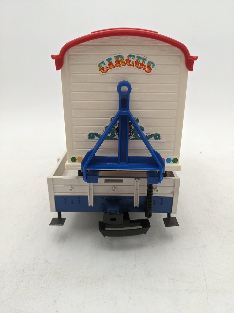 LGB 4037 G Scale Circus Flatcar with Cassa Trailer EX/Box