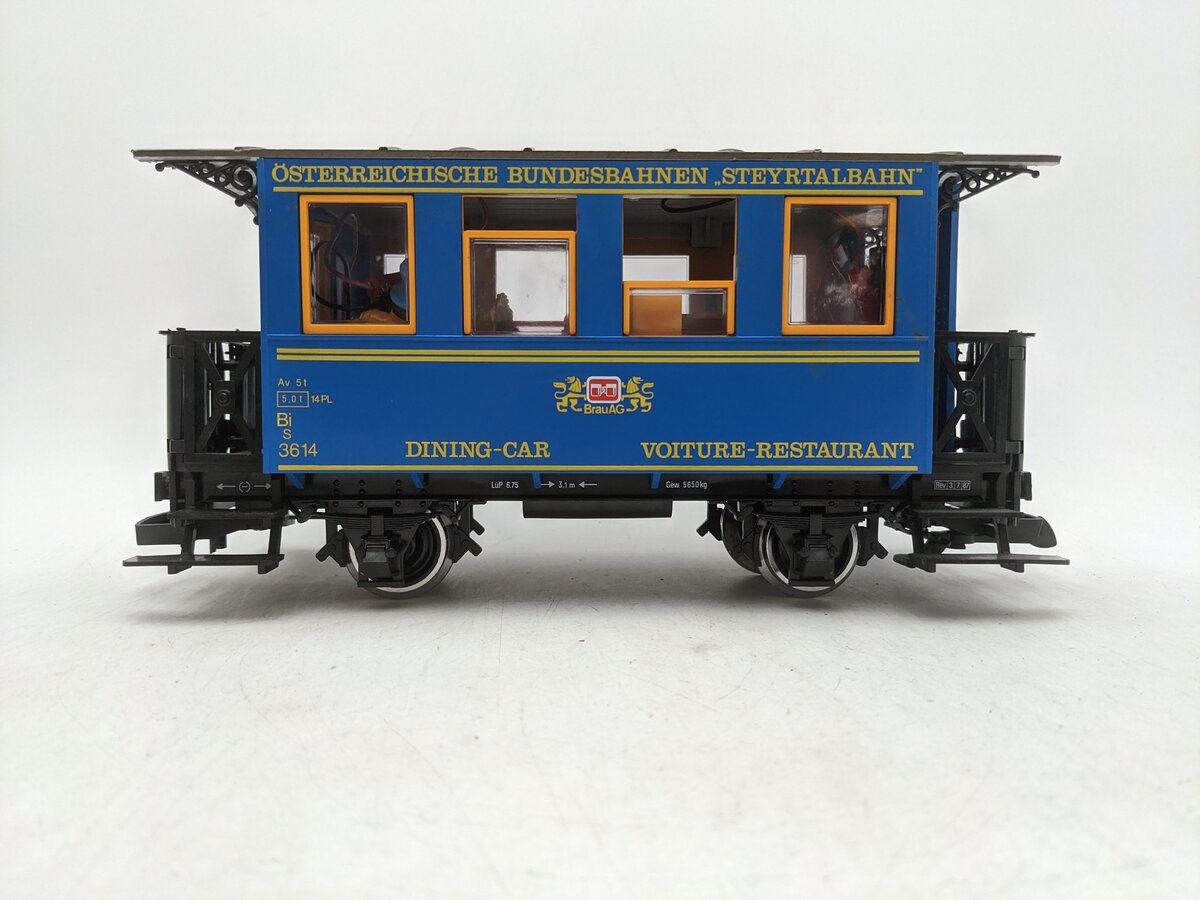 LGB 3013 G Gauge Osterreichische Bundesbahnen Dining Car EX/Box