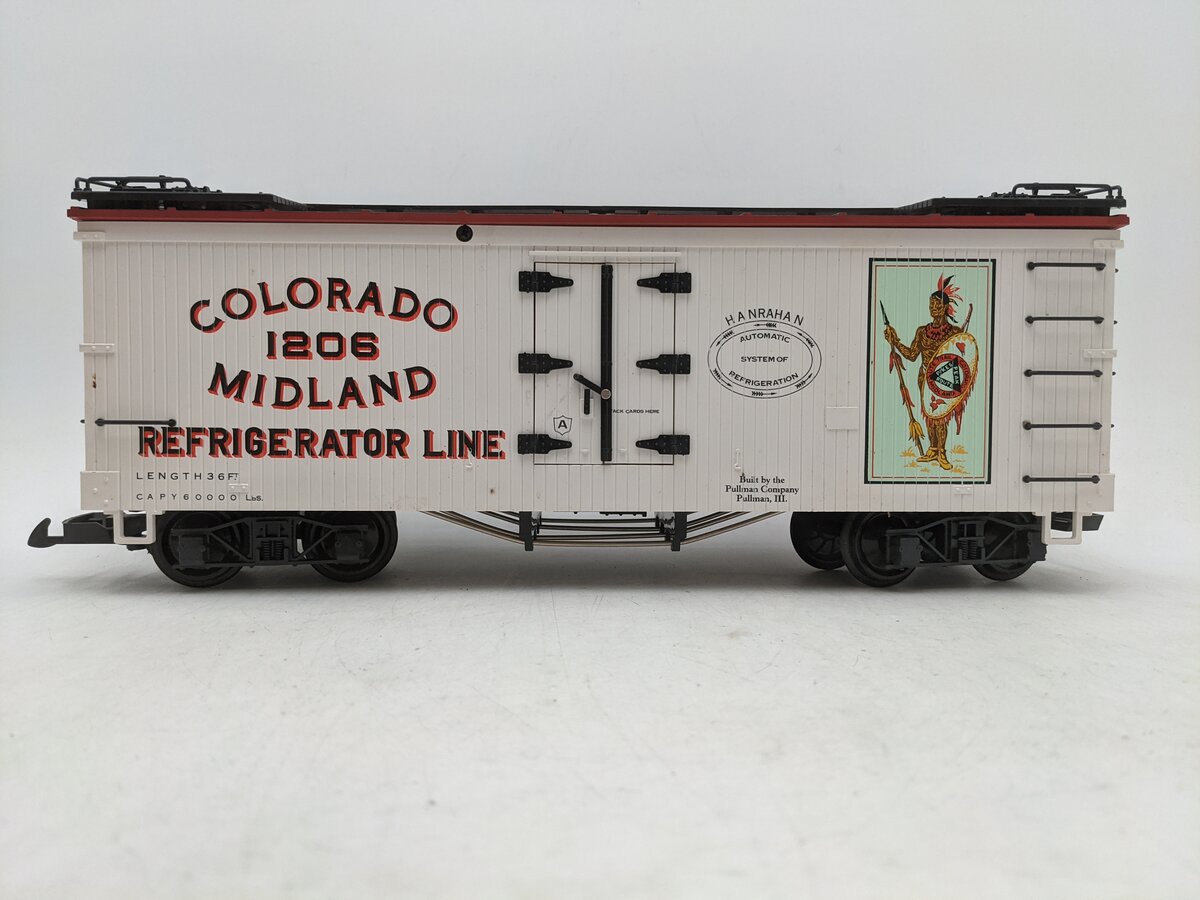 LGB 4072-P01 G Colorado & Midland Reefer Car #1206 EX/Box