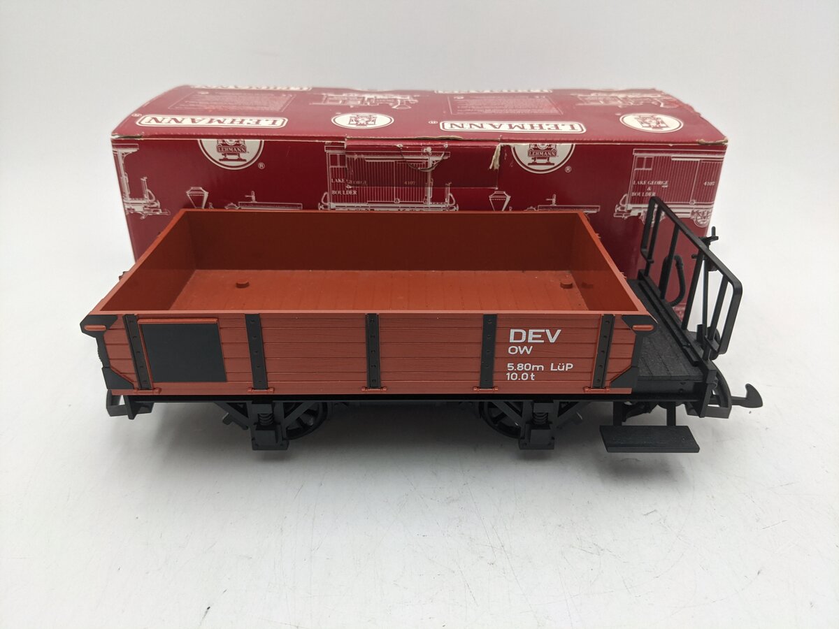 LGB 94005 G Scale DEV Low-Side Gondola NIB
