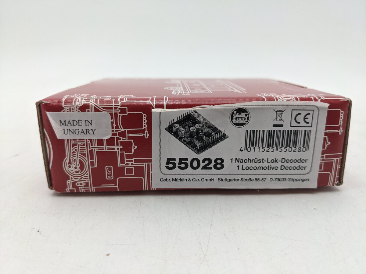 LGB 55028 G DCC Decoder for 2014 & Later Locomotives with 1 or 2 Motors