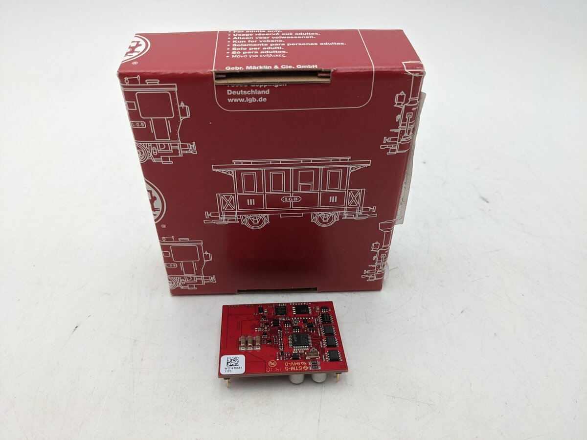 LGB 55028 G DCC Decoder for 2014 & Later Locomotives with 1 or 2 Motors