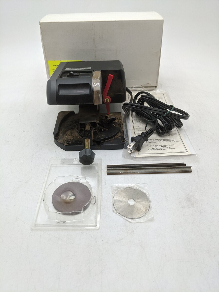 Micro-Mark 15218 Micro Mark #15218 Micro Lux Miter Cut Off Machine EX/Box