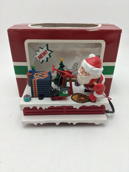 LGB 21010 G Scale Santa Claus Operating Hand Car EX/Box – Trainz
