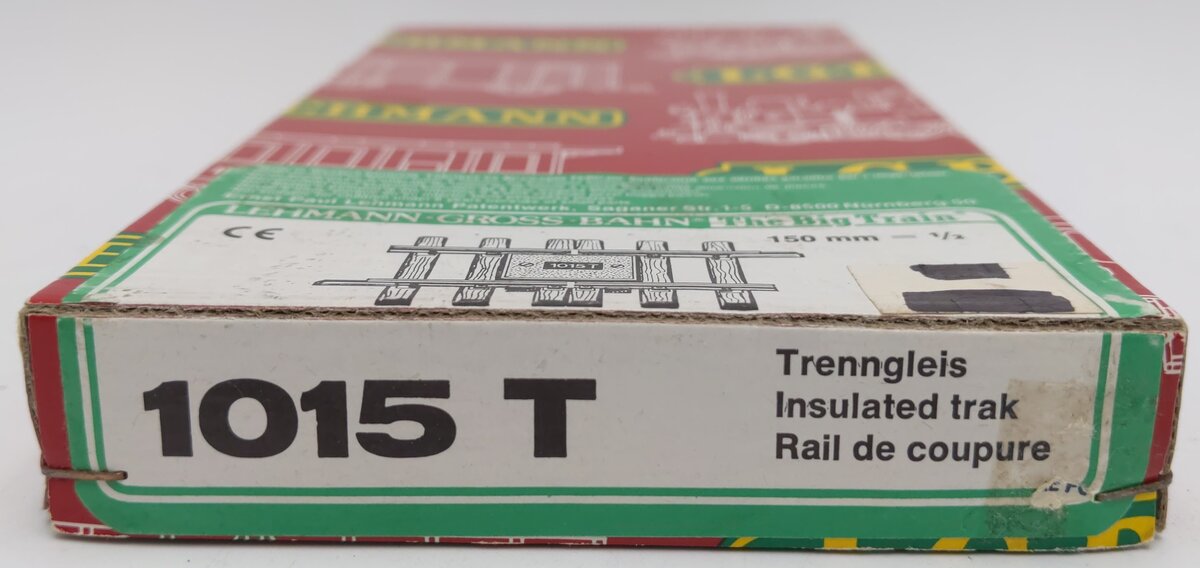 LGB 1015T G Scale Insulated Track Section EX/Box
