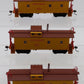 Walthers 932-37541 Union Pacific CA-1 Wood Caboose- LTD (Pack of 3) EX/Box