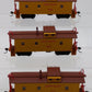 Walthers 932-37541 Union Pacific CA-1 Wood Caboose- LTD (Pack of 3) EX/Box