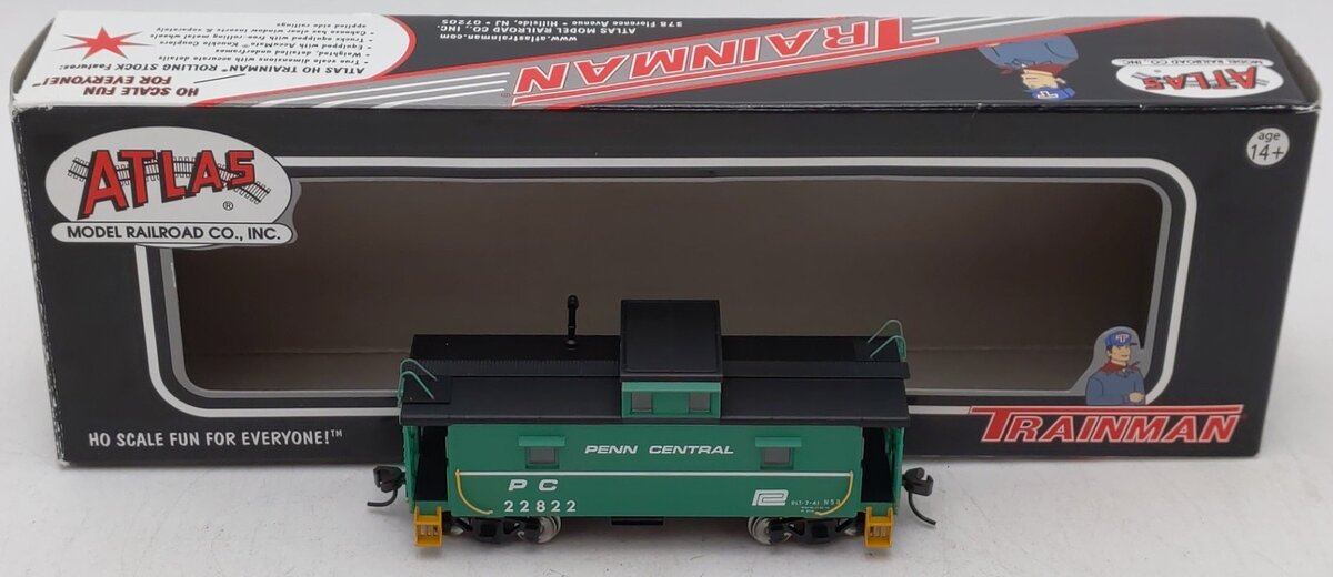 Atlas 11319 HO Penn Central Cupola Caboose #22822
