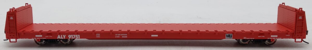 Atlas 20000611 HO Scale Allegheny Railroad Flatcar #91751 LN/Box