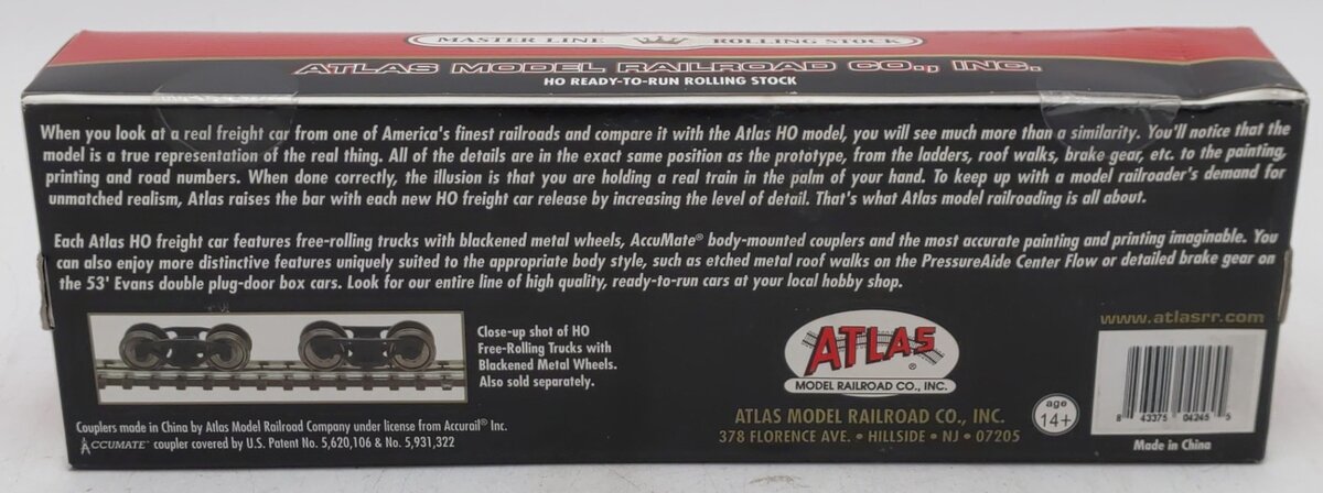 Atlas 20001447 HO Scale CSS 42' Coil Steel Car #2177