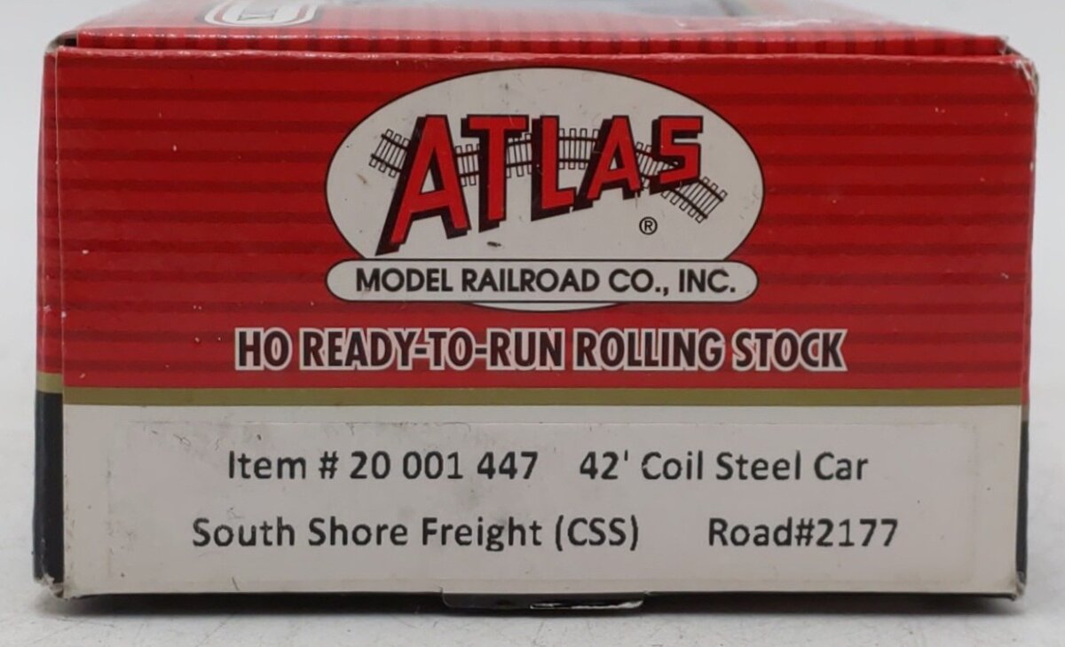 Atlas 20001447 HO Scale CSS 42' Coil Steel Car #2177