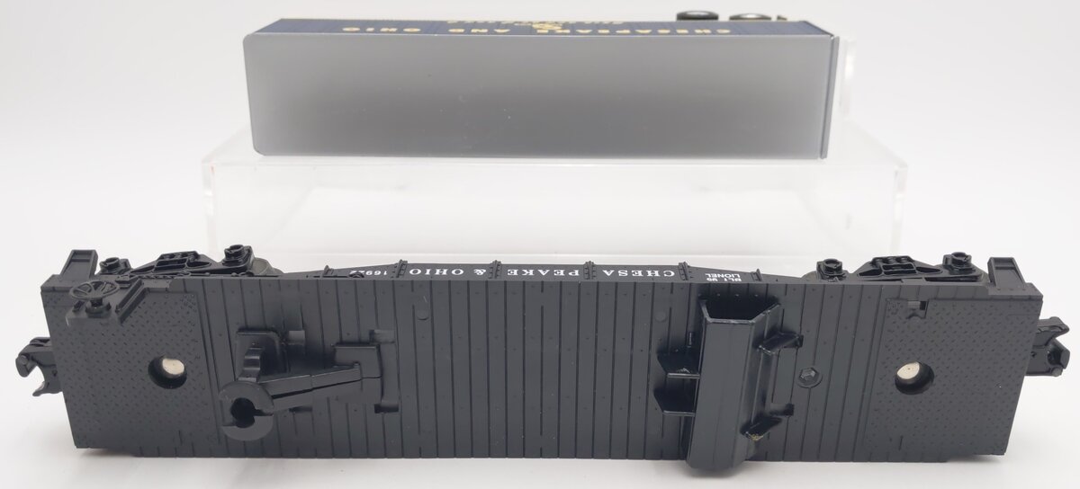 Lionel 6-16922 O Gauge Chesapeake & Ohio Flatcar with Trailer #16922 EX/Box