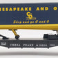 Lionel 6-16922 O Gauge Chesapeake & Ohio Flatcar with Trailer #16922 EX/Box